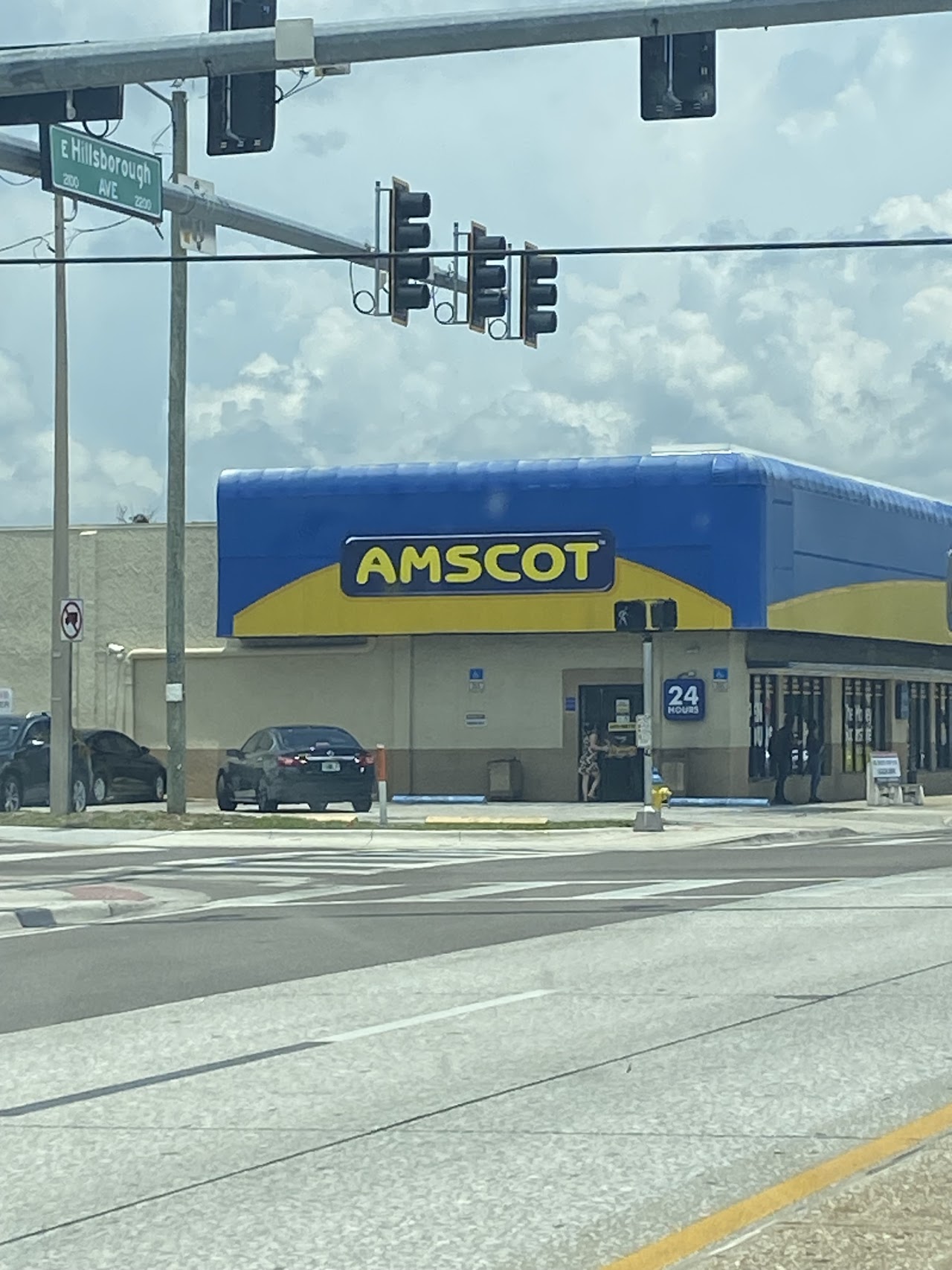Amscot - The Money Superstore - exterior - Tampa, Florida