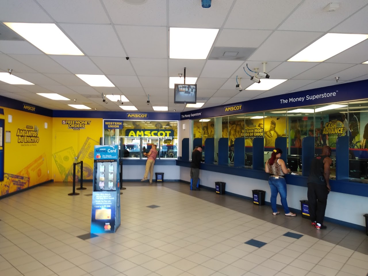 Amscot - The Money Superstore - exterior - Tampa, Florida