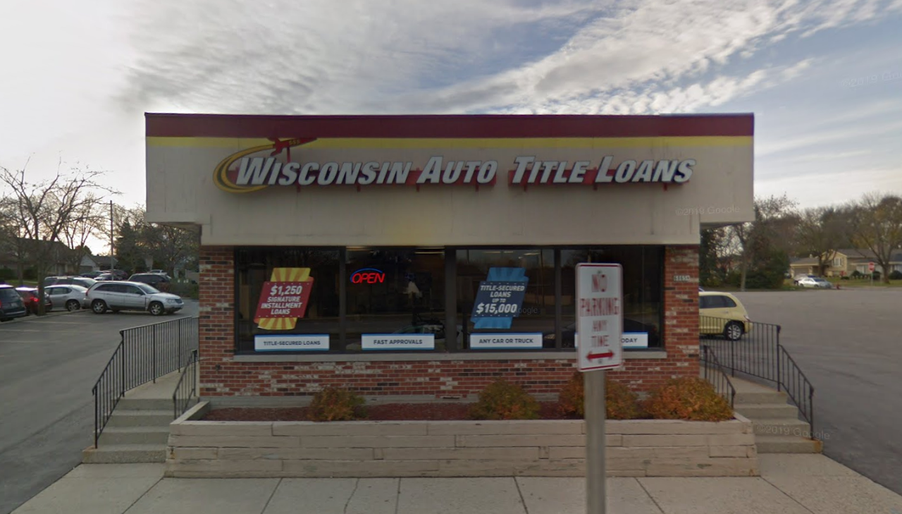 Wisconsin Auto Title Loans, Inc. installment loans in Milwaukee, Wisconsin (WI)