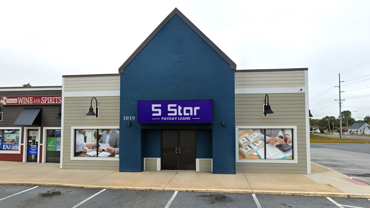 5 Star Payday Loans - exterior - Dover, Delaware
