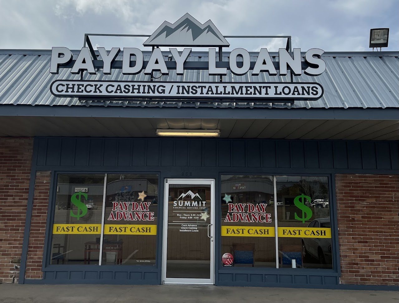 Summit Financial Services Corp installment loans in Gulfport, Mississippi (MS)