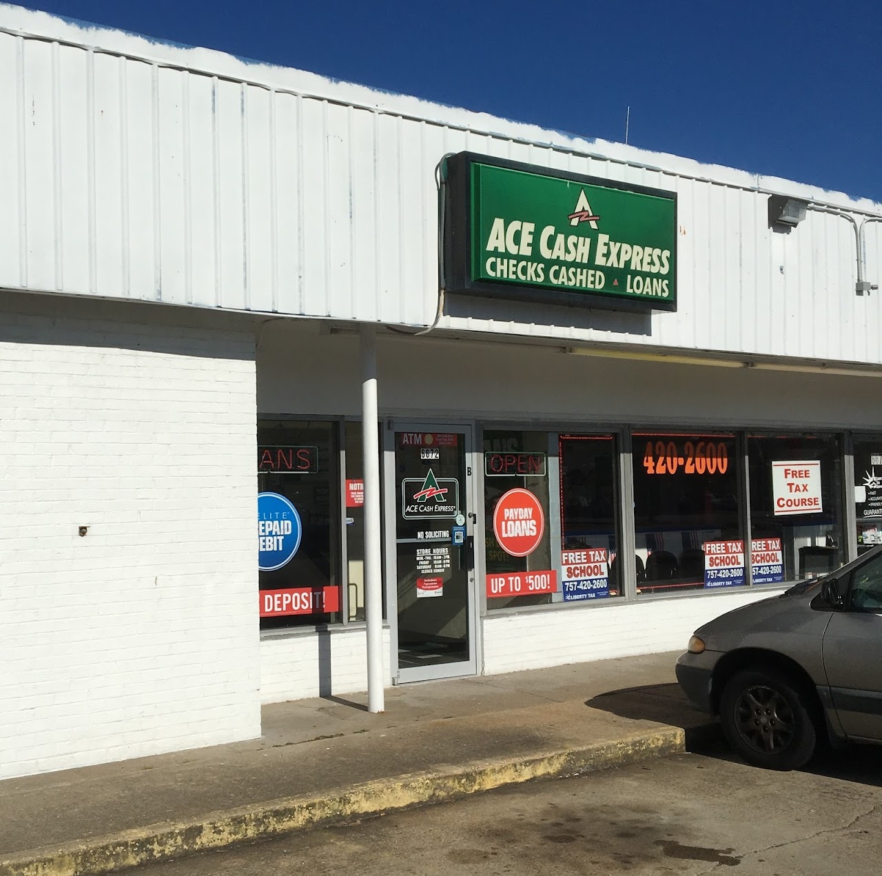 ACE Cash Express payday loans in Virginia Beach, Virginia (VA)
