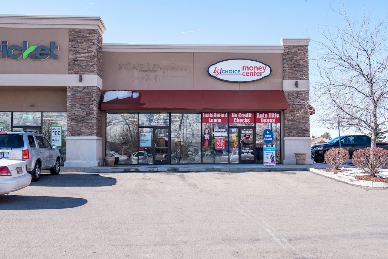 1st Choice Money Center - exterior - Provo, Utah