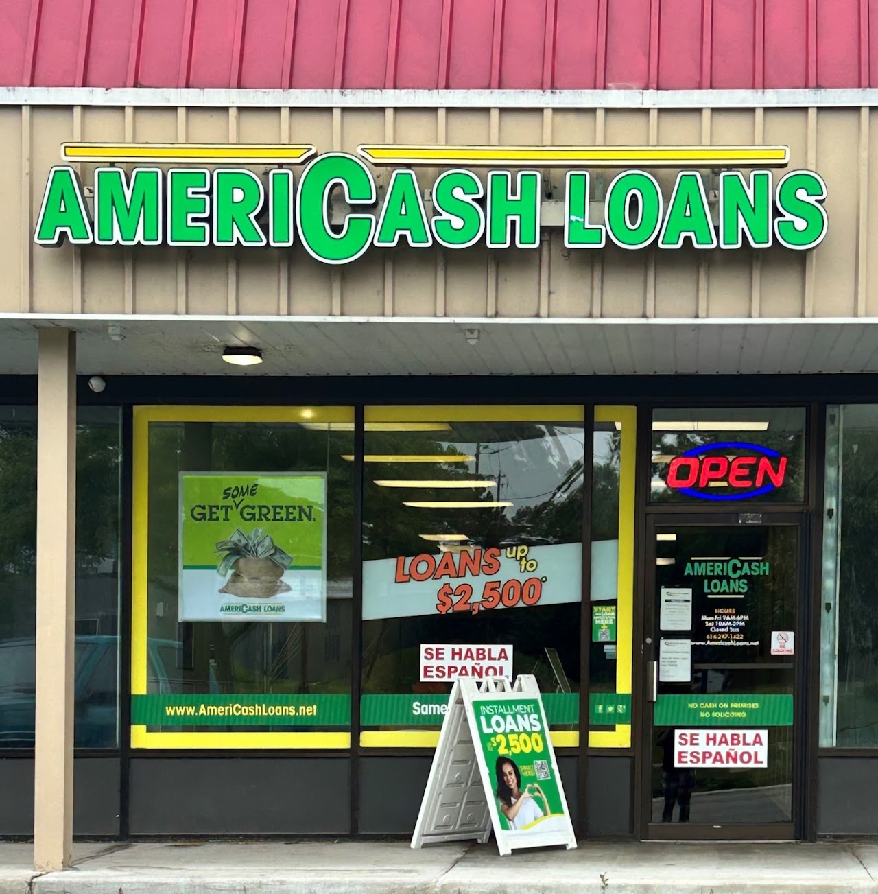 AmeriCash Loans - Silver Spring - exterior - Milwaukee, Wisconsin