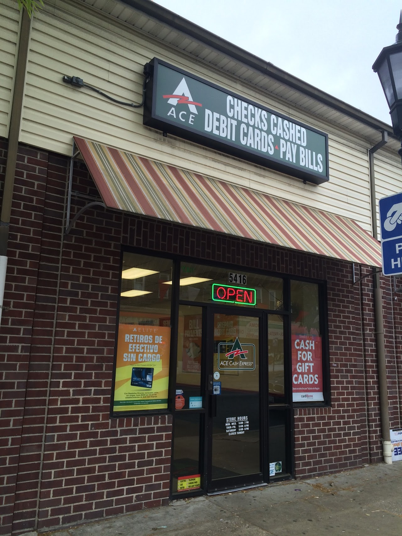 ACE Cash Express - exterior - Baltimore, Maryland
