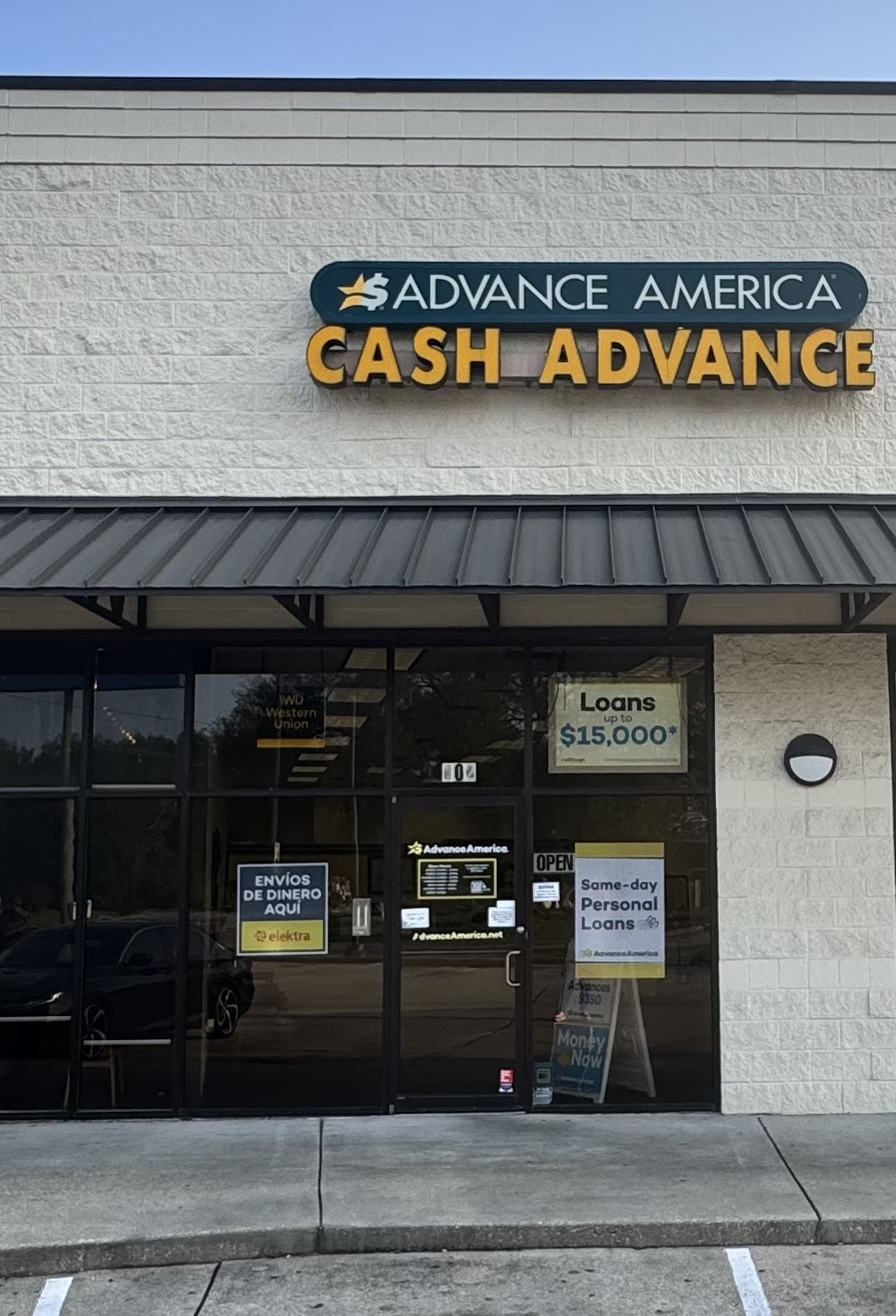 Advance America - exterior - Lafayette, Louisiana