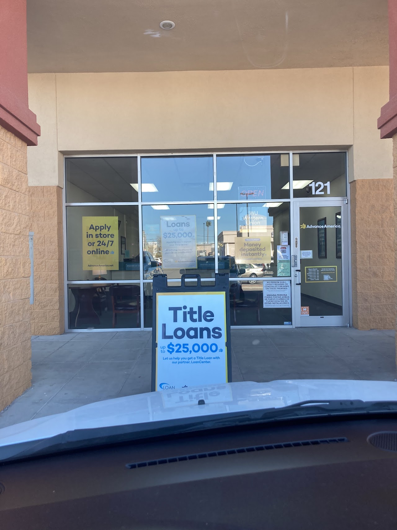 Advance America - exterior - El Paso, Texas