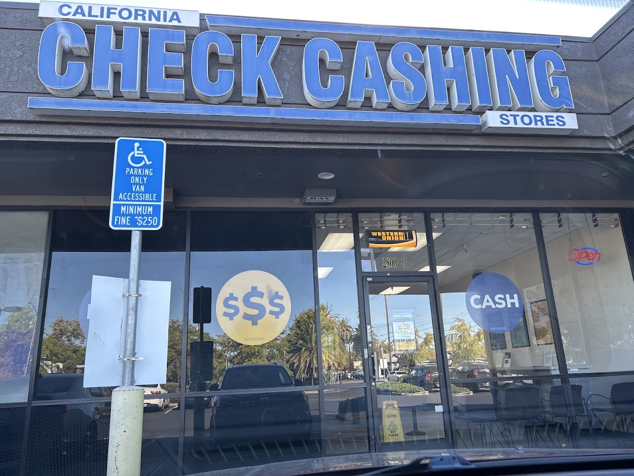 California Check Cashing Stores - exterior - Sacramento, California