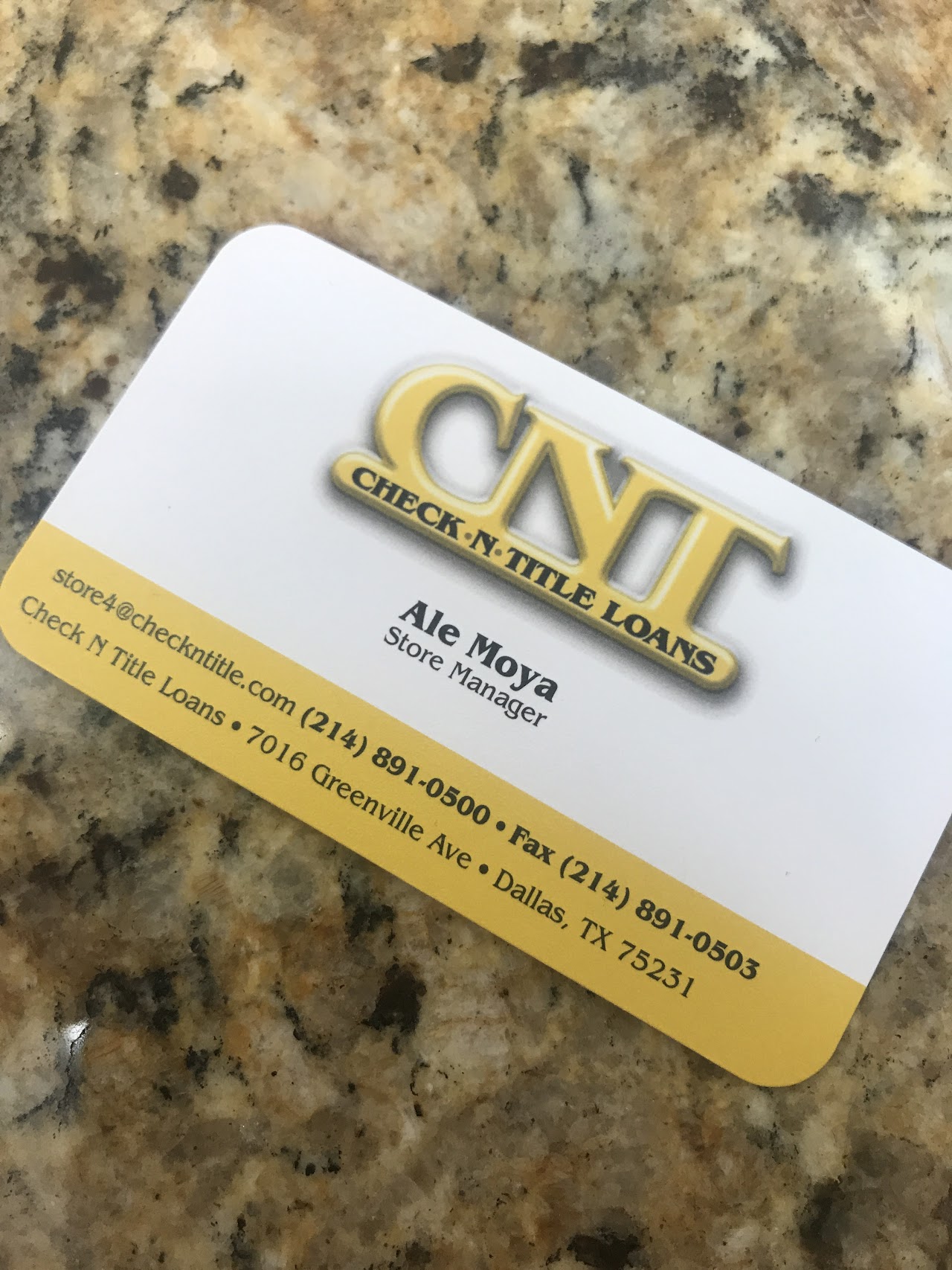 Check N Title Loans - exterior - Dallas, Texas