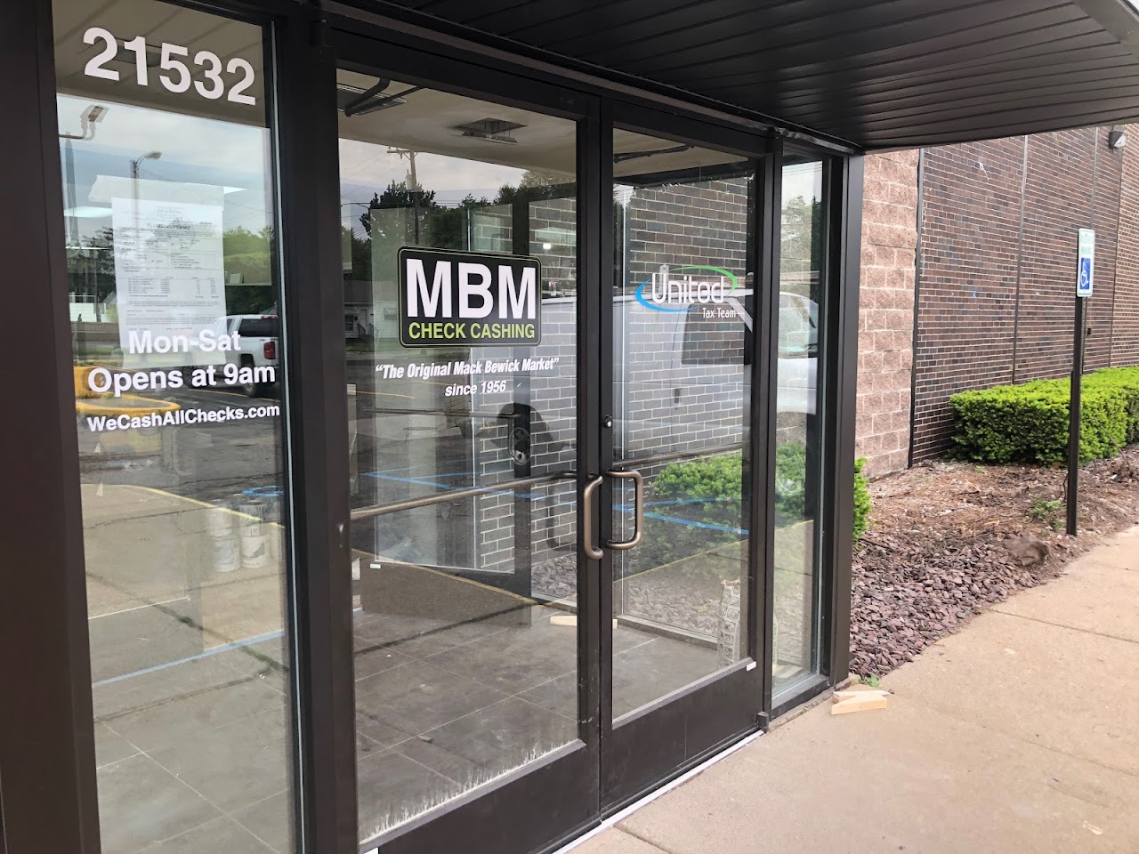 MBM Check Cashing - exterior - Sterling Heights, Michigan