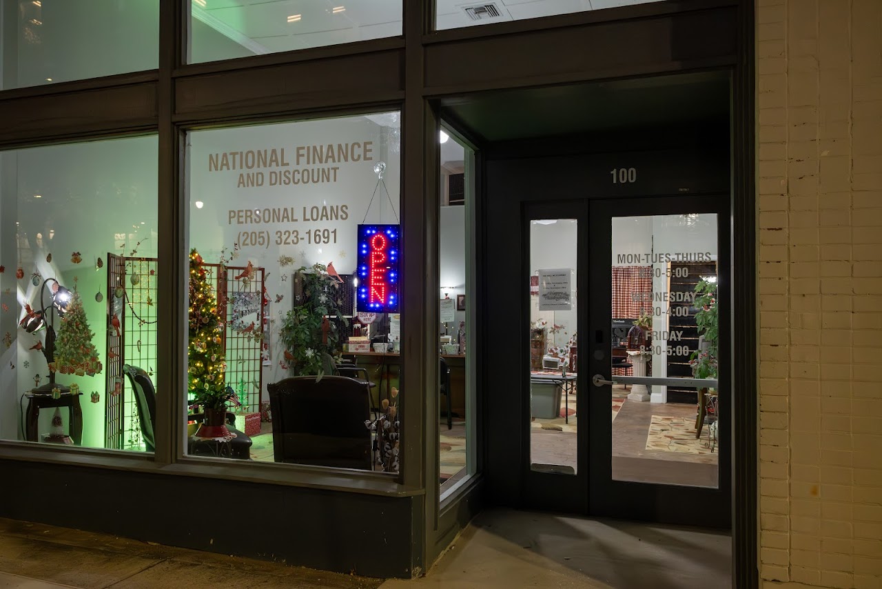 National Finance & Discount Co installment loans in Birmingham, Alabama (AL)