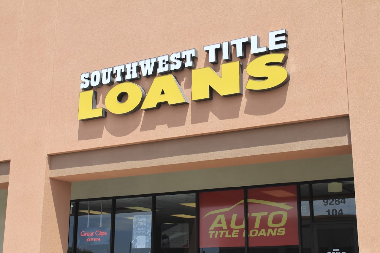 Southwest Title Loans installment loans in Glendale, Arizona (AZ)
