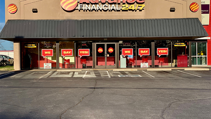 Advance Financial installment loans in Clarksville, Tennessee (TN)