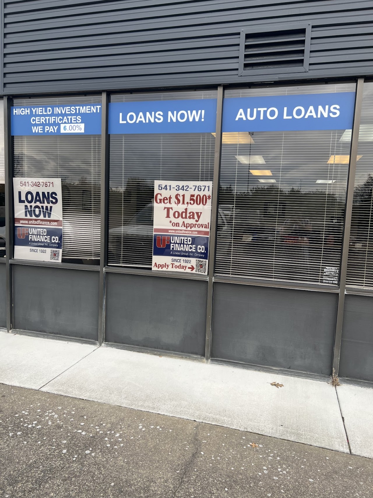 United Finance - exterior - Eugene, Oregon
