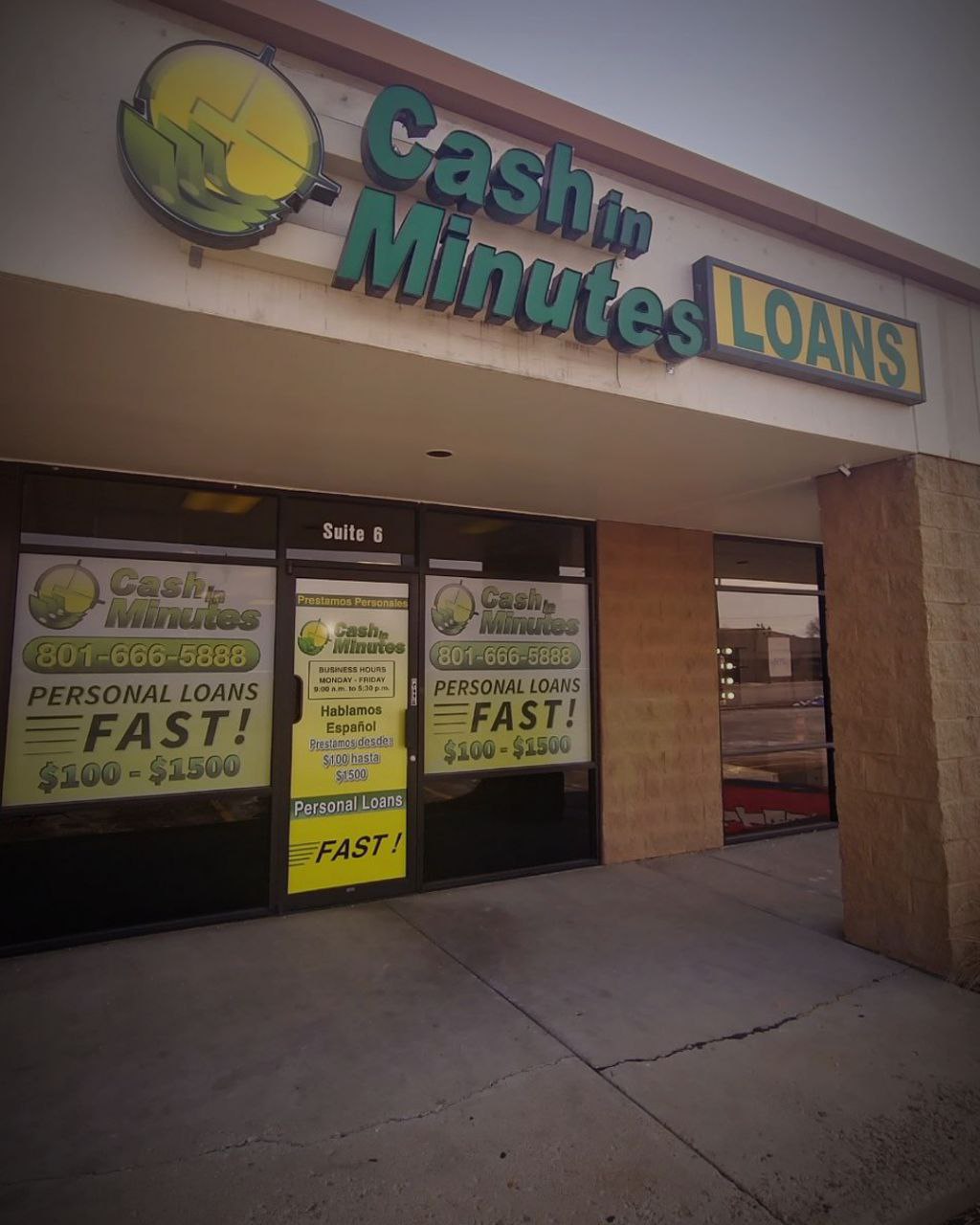 Cash In Minutes payday loans in Provo, Utah (UT)