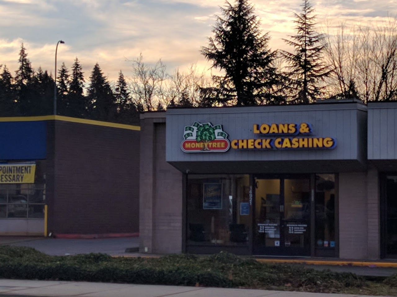 Moneytree installment loans in Bellevue, Washington (WA)