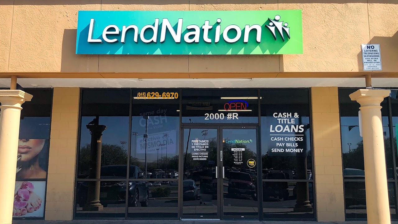 LendNation payday loans in El Paso, Texas (TX)