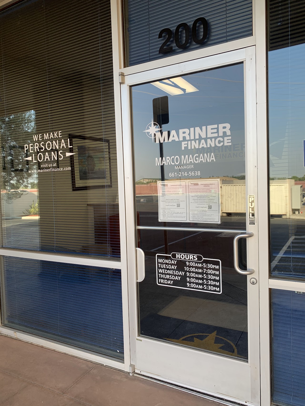 Mariner Finance - exterior - Bakersfield, California