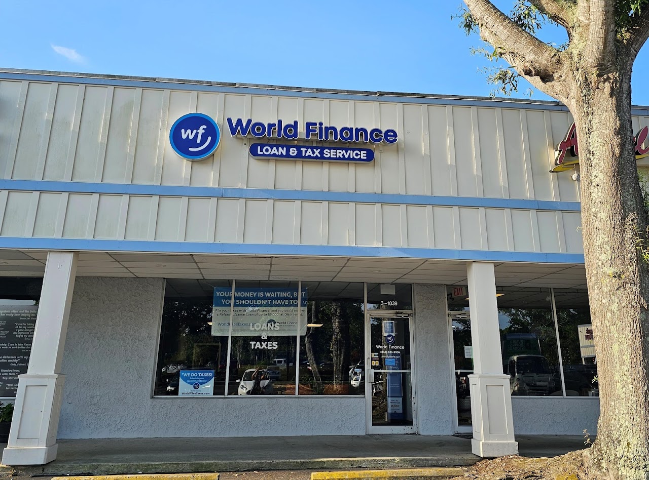 World Finance payday loans in Mount Pleasant, South Carolina (SC)
