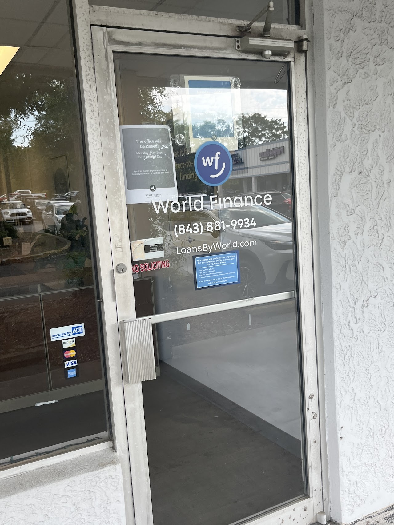 World Finance - exterior - Mount Pleasant, South Carolina