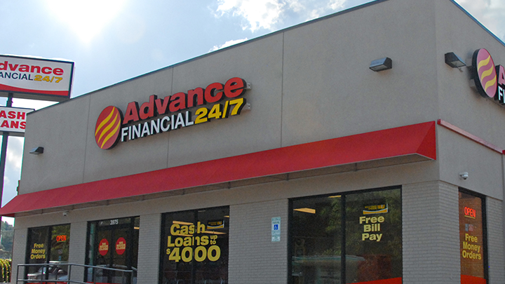 Advance Financial payday loans in Chattanooga, Tennessee (TN)