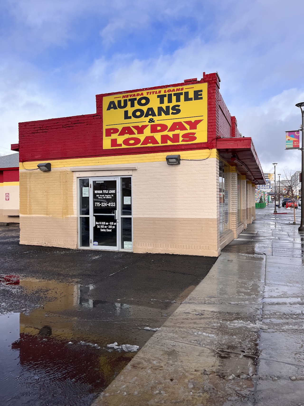 Nevada Title And Payday Loans, Inc. payday loans in Reno, Nevada (NV)