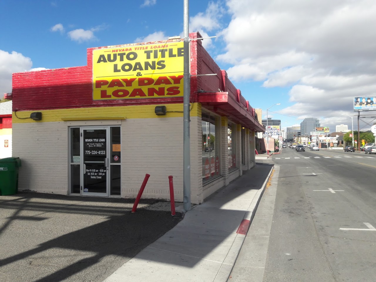 Nevada Title And Payday Loans, Inc. - exterior - Reno, Nevada
