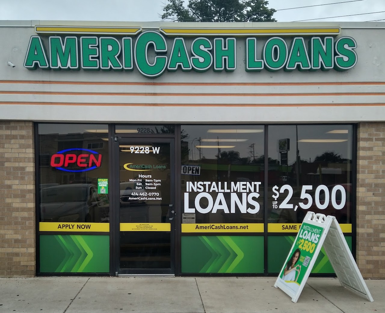 AmeriCash Loans - 92nd & Capitol payday loans in Milwaukee, Wisconsin (WI)
