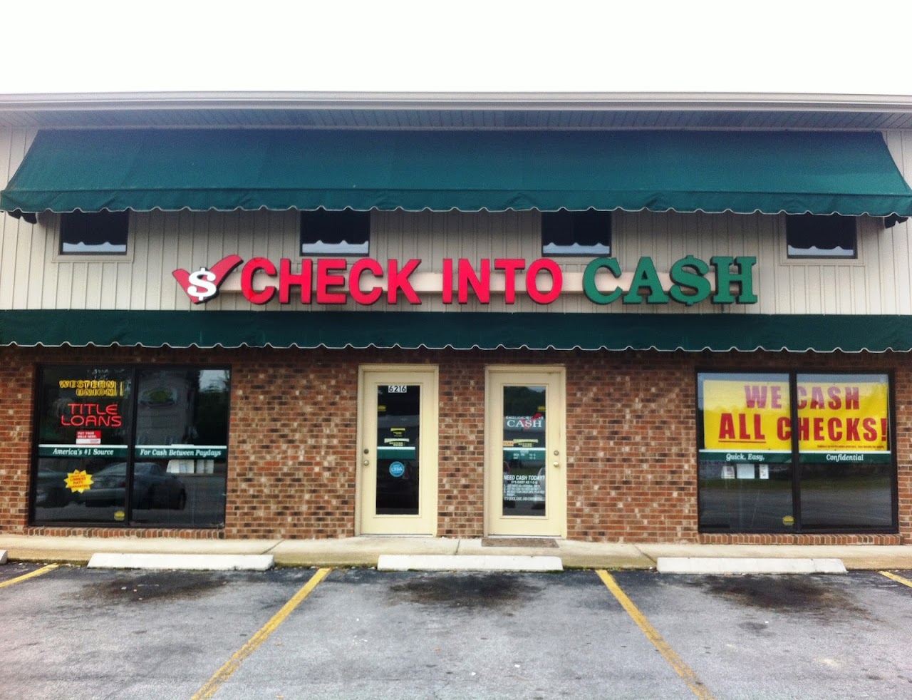 Speedy Cash - exterior - Chattanooga, Tennessee