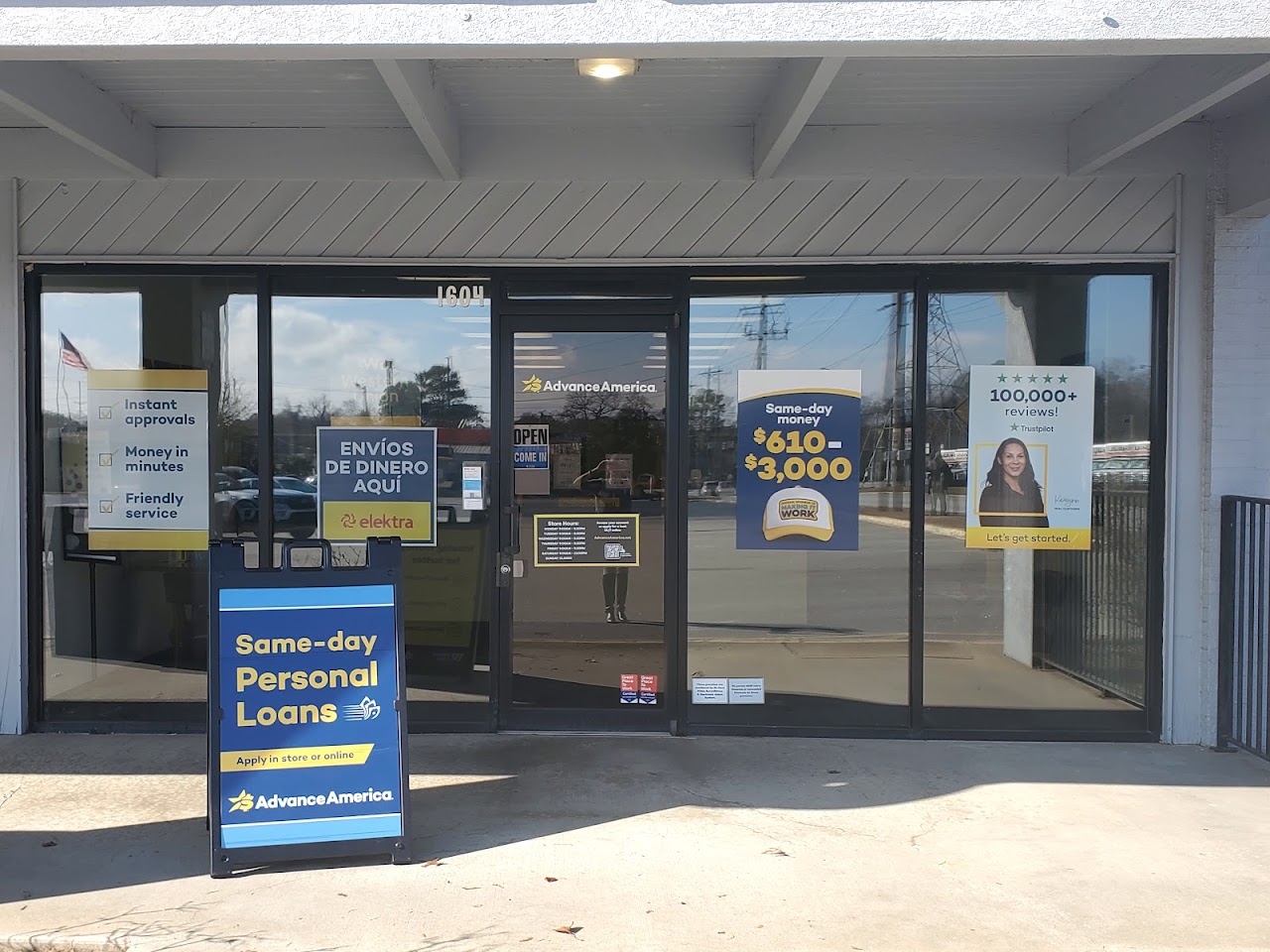Advance America - exterior - Columbia, South Carolina