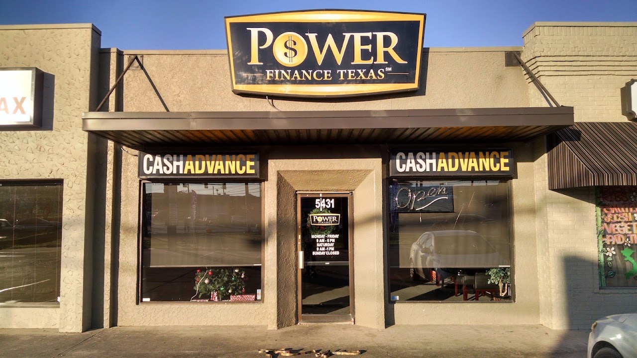 Power Finance Texas installment loans in San Antonio, Texas (TX)