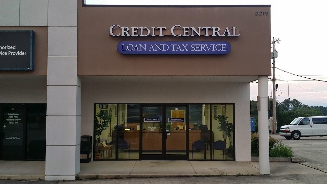 Credit Central payday loans in Chattanooga, Tennessee (TN)