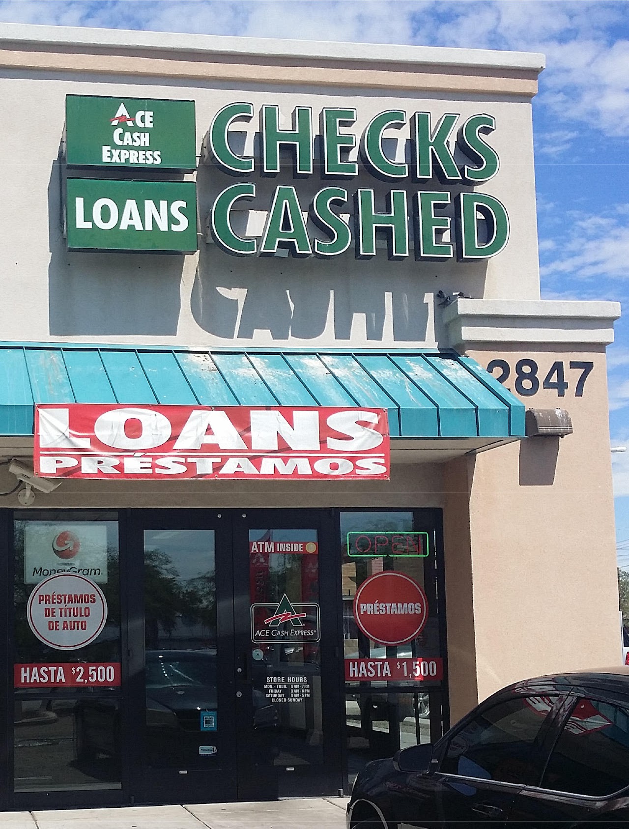 ACE Cash Express - exterior - Tucson, Arizona