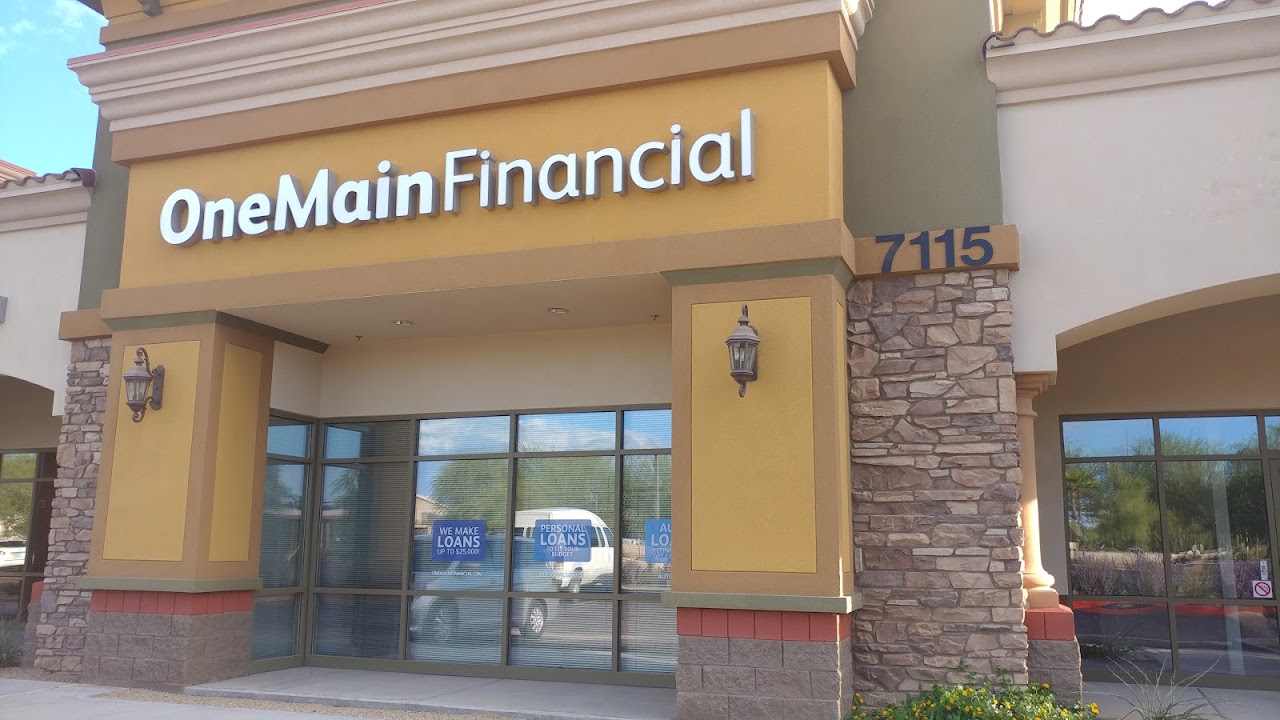 OneMain Financial installment loans in Mesa, Arizona (AZ)