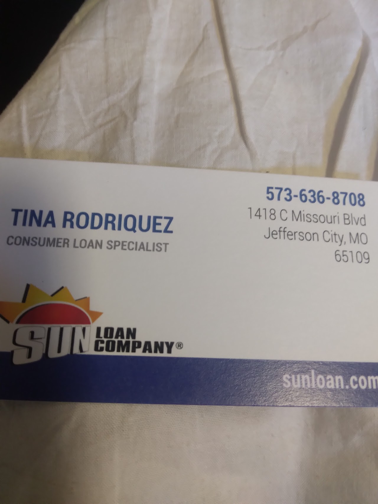 Sun Loan Company - exterior - Jefferson City, Missouri