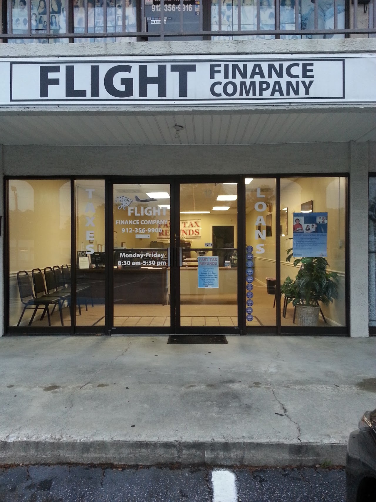 Flight Finance payday loans in Savannah, Georgia (GA)