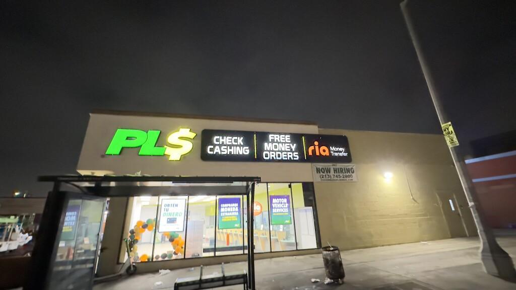 PLS Check Cashers - exterior - Los Angeles, California