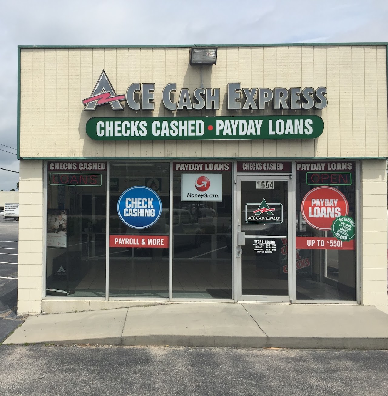 ACE Cash Express payday loans in Mount Pleasant, South Carolina (SC)
