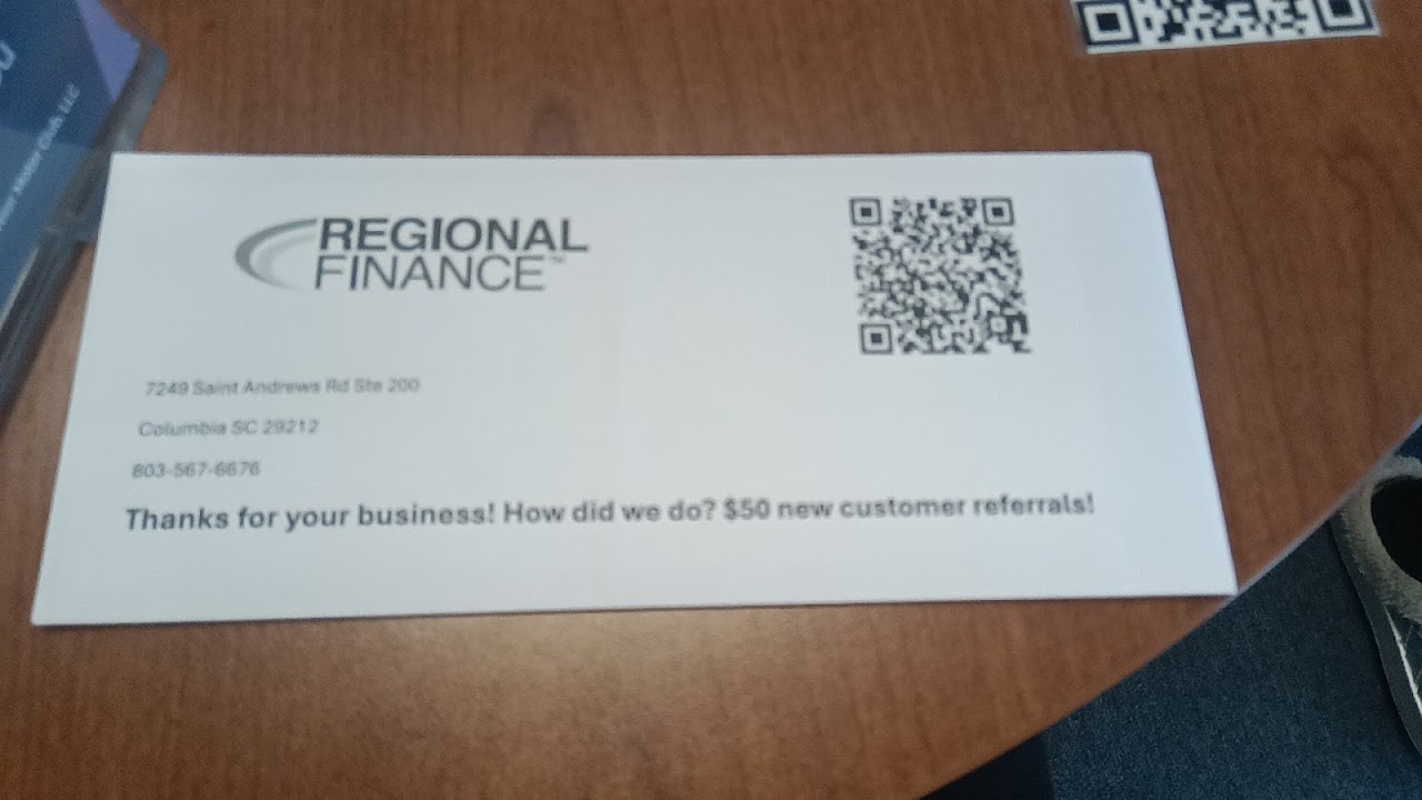 Regional Finance - exterior - Columbia, South Carolina