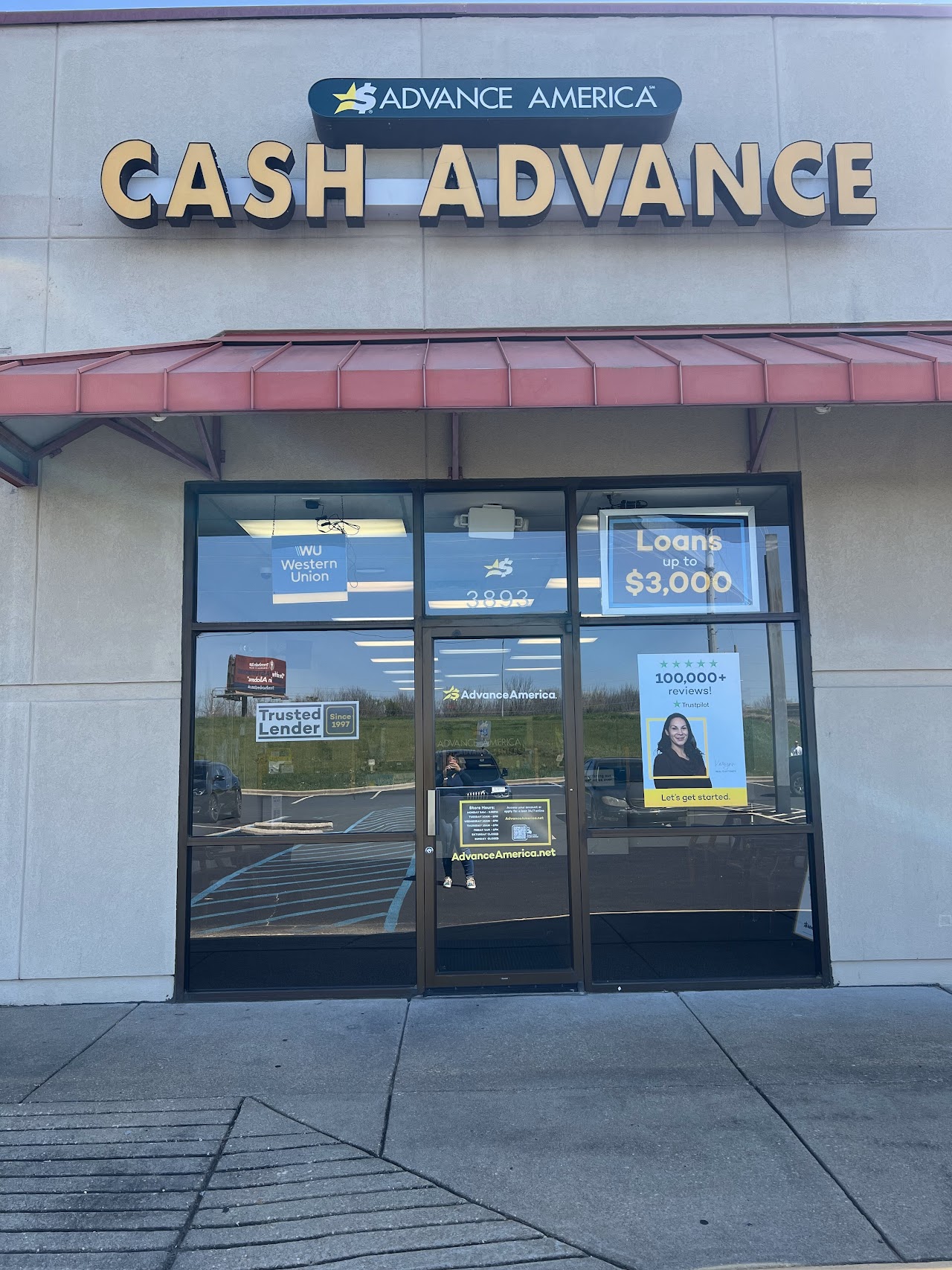 Advance America - exterior - Montgomery, Alabama