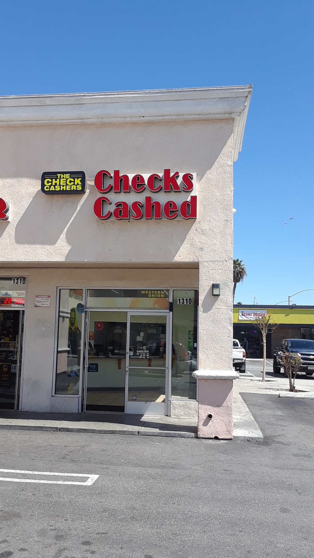 The Check Cashers # 1 - exterior - Long Beach, California