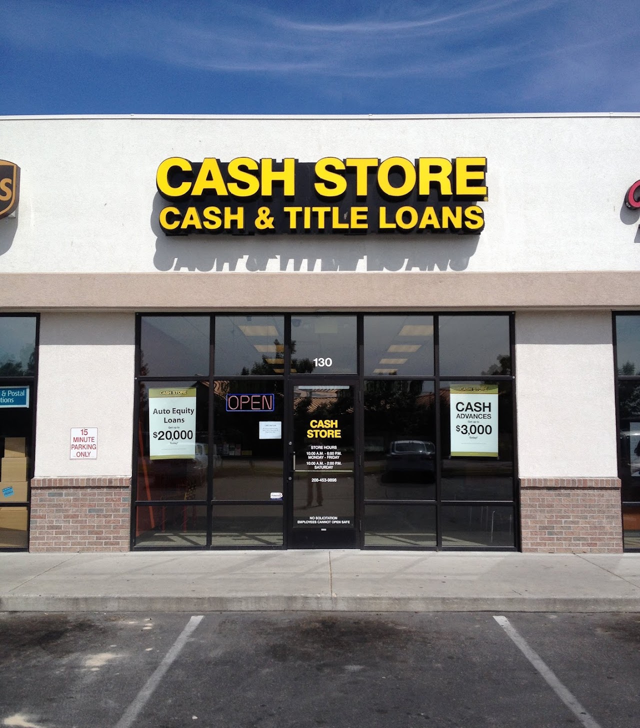 Cash Store - exterior - Caldwell, Idaho