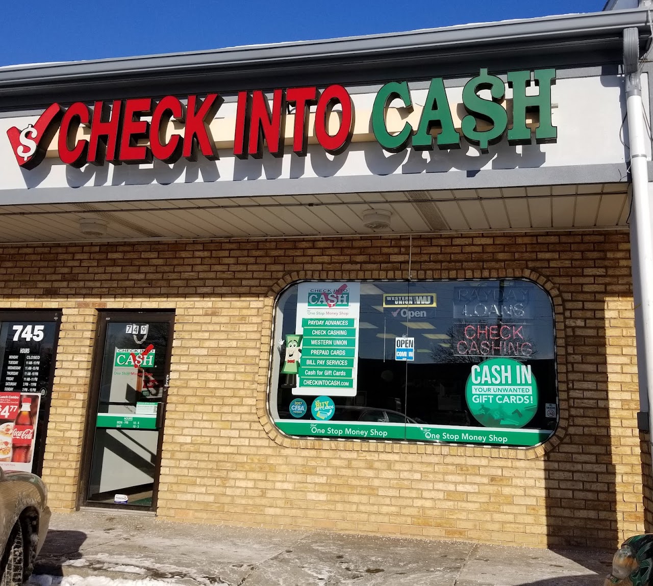 Check Into Cash - exterior - Detroit, Michigan