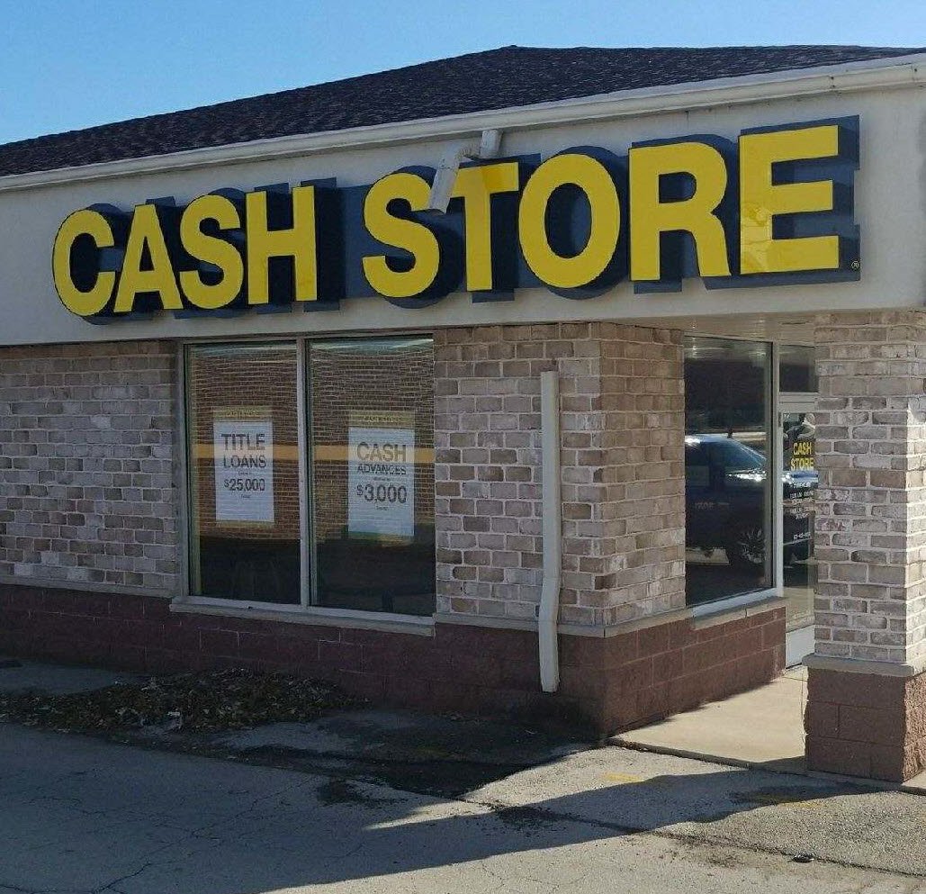 Cash Store - exterior - Green Bay, Wisconsin