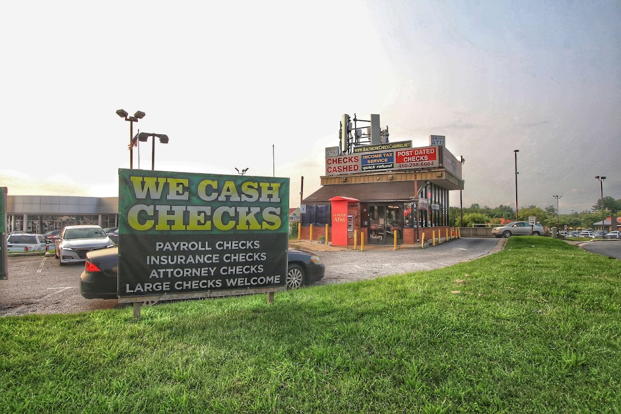 State Security Check Cashing payday loans in Baltimore, Maryland (MD)