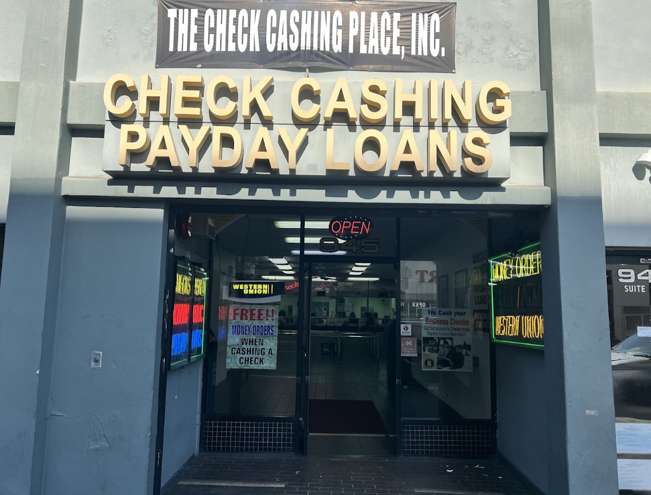 CFSC The Check Cashing Place Downtown payday loans in San Diego, California (CA)