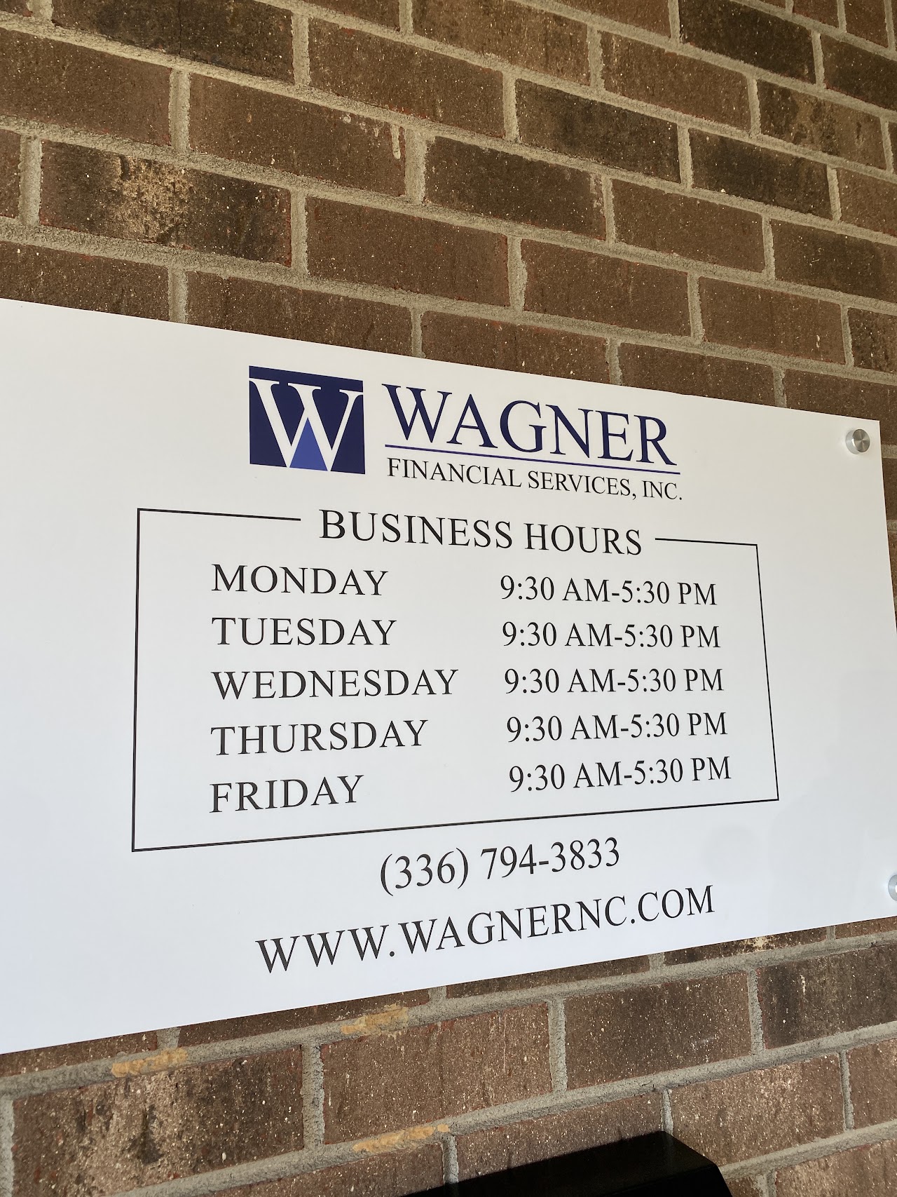 Wagner Financial Services, Inc. - exterior - Winston Salem, North Carolina