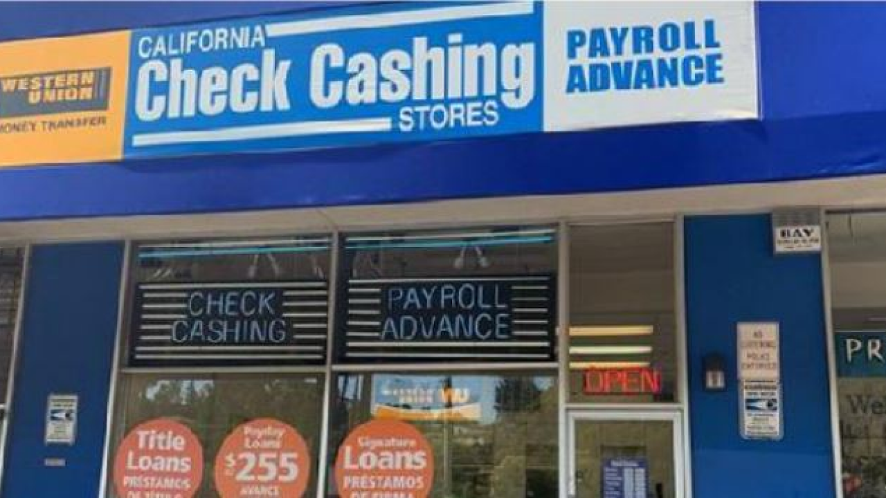 California Check Cashing Stores payday loans in Oakland, California (CA)
