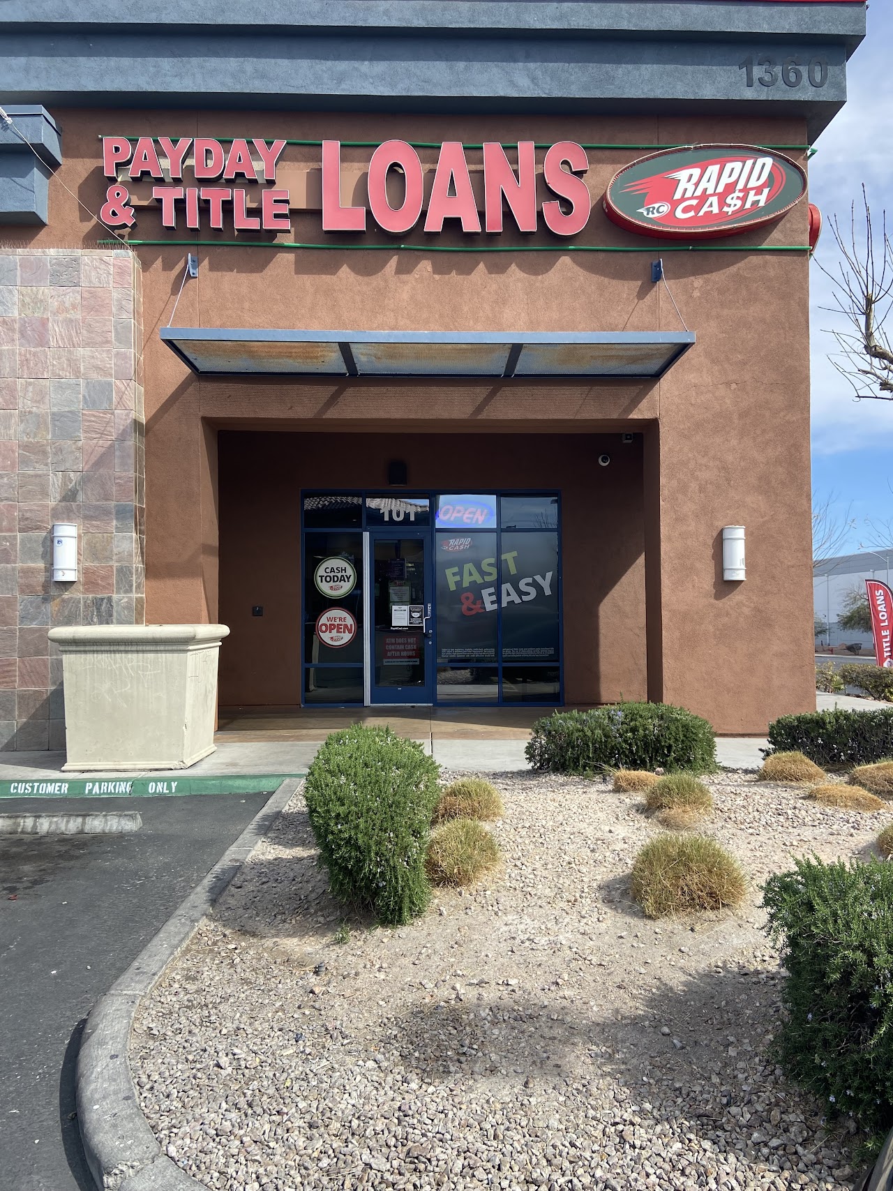 Rapid Cash payday loans in North Las Vegas, Nevada (NV)