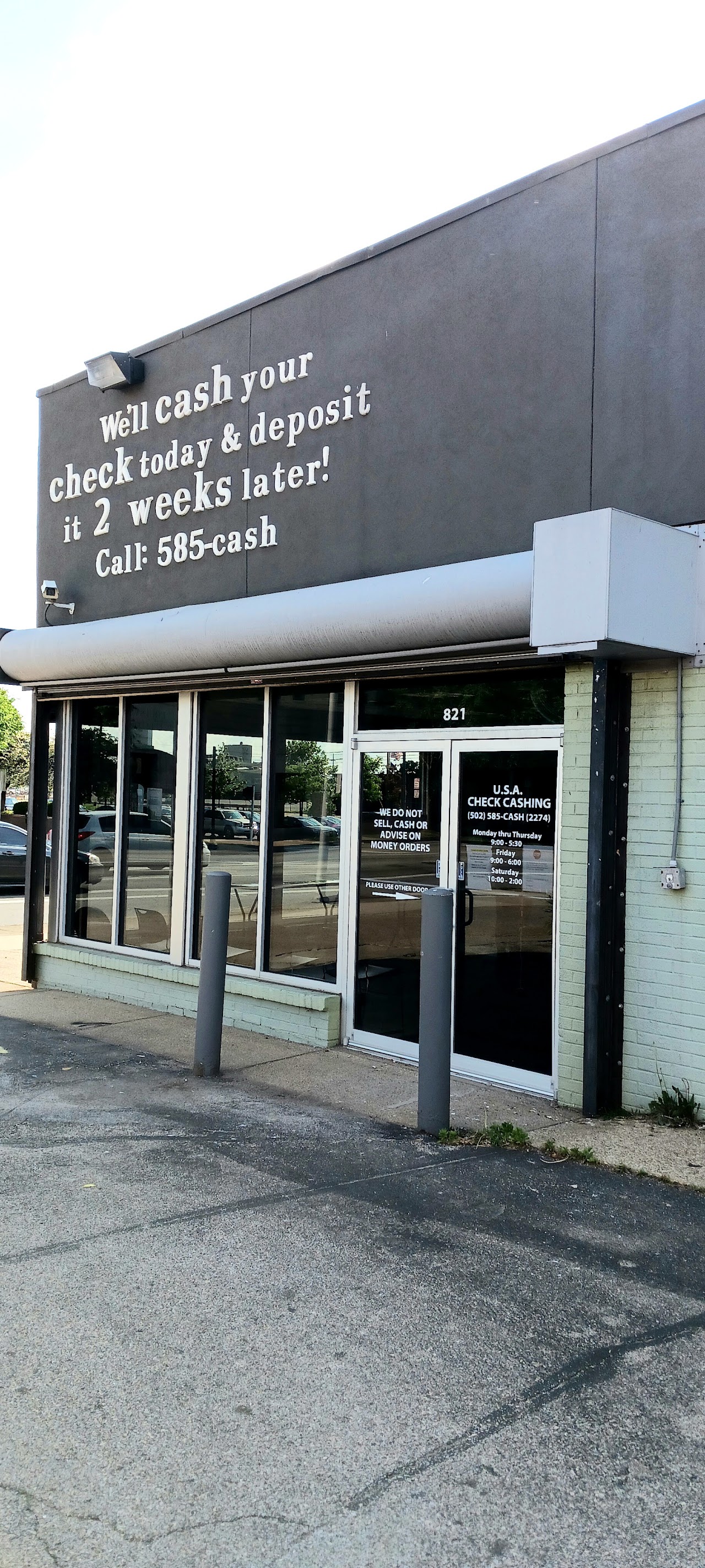 USA Check Cashing - exterior - Louisville, Kentucky